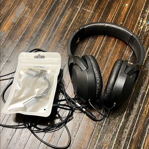 Philips Black Over-Ear Headphones